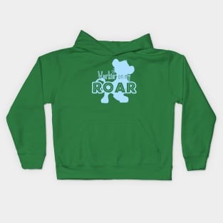 Lion King - Working on my Roar - baby blue Kids Hoodie